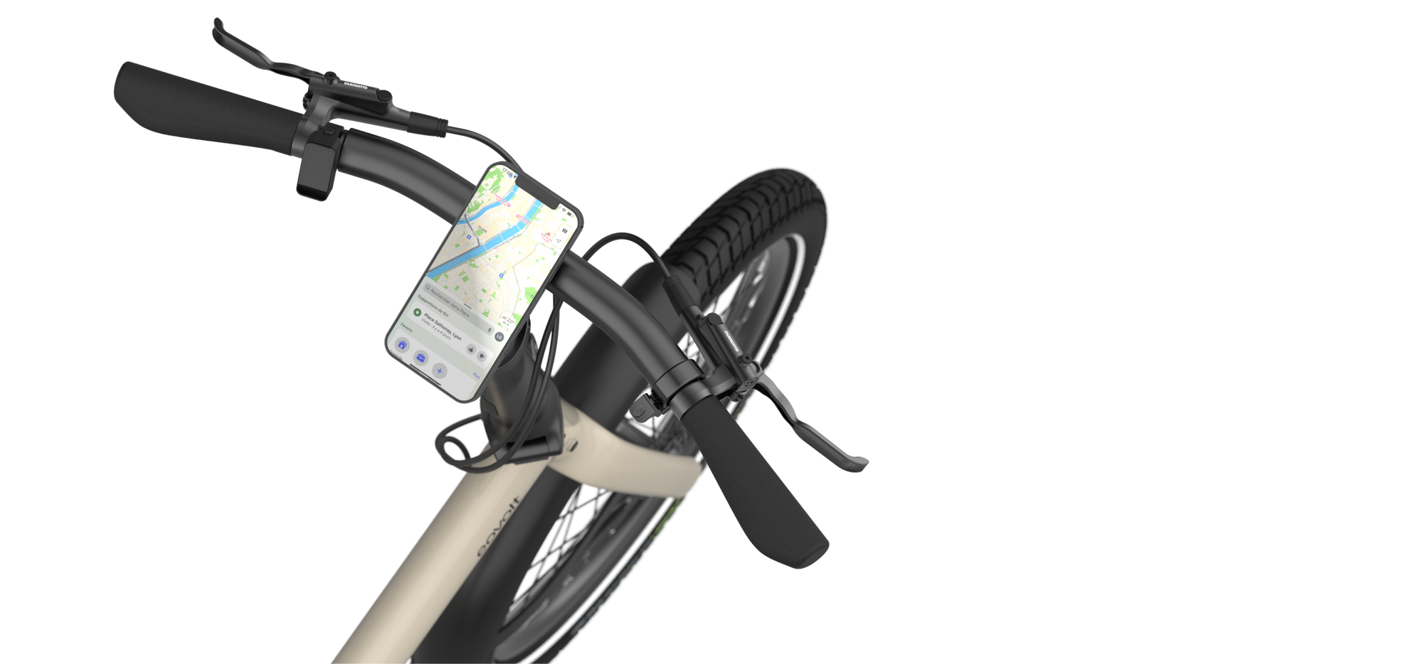 Eovolt Aftternoon PRO Foldecykel cockpit