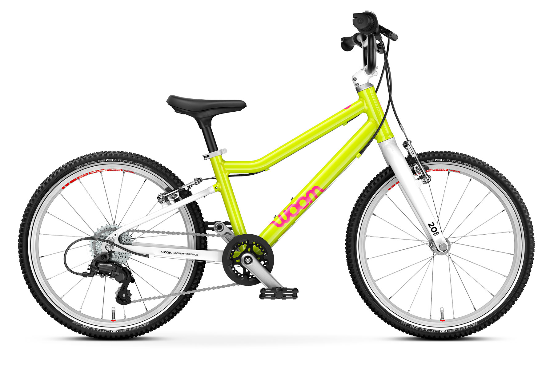 woom GO 4 Neon Lime LTD